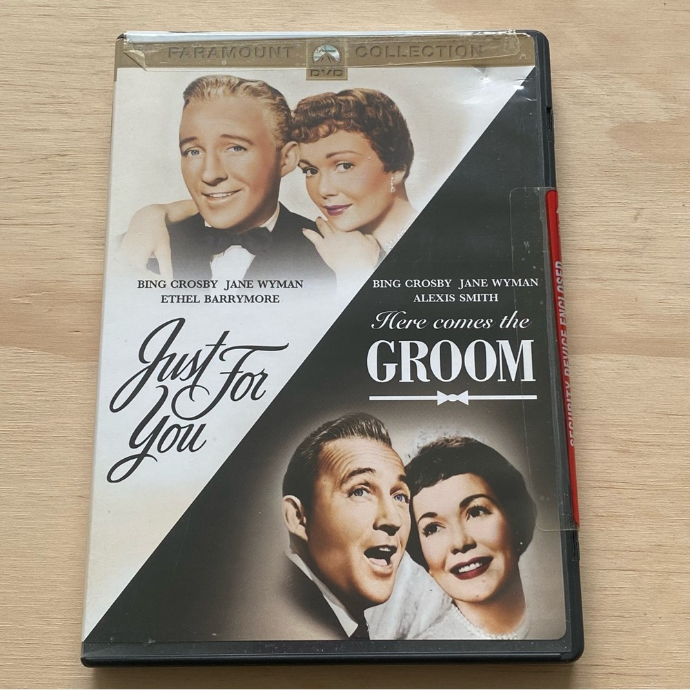 ❌SOLD❌ Double Feature dvd: Just For You/Here Comes The Groom
